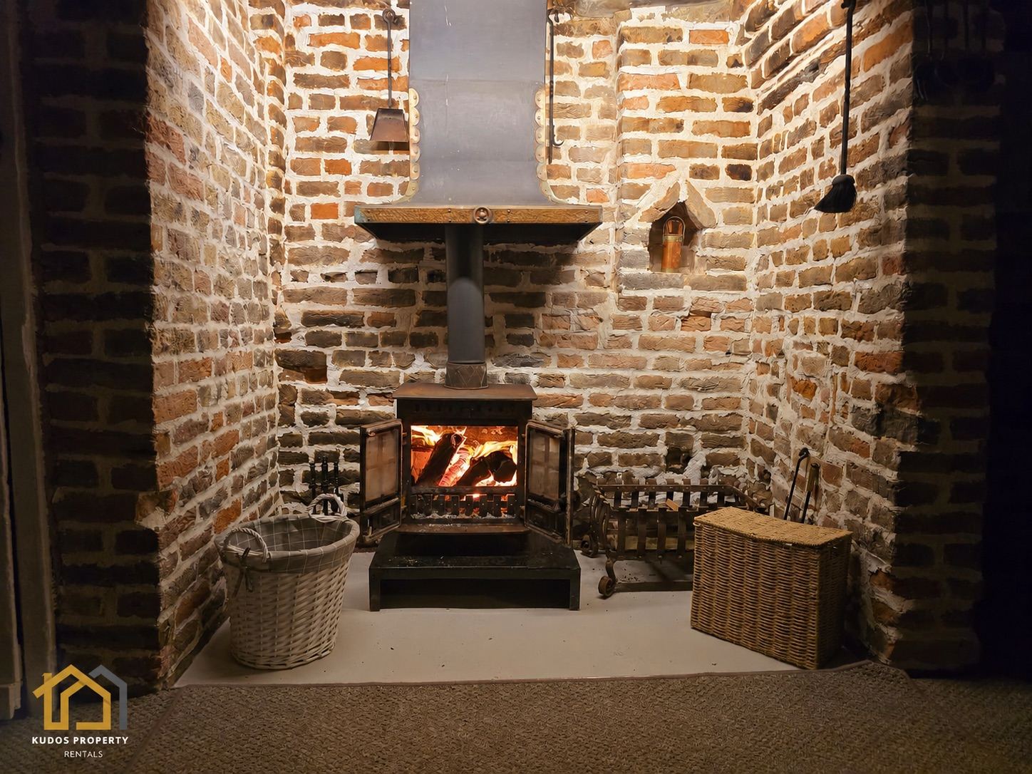 15th Century Period Cottage, Birchington-on-Sea — inglenook fireplace